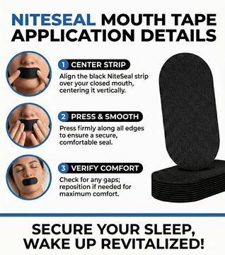 NiteSeal - Nighttime Mouth Tape